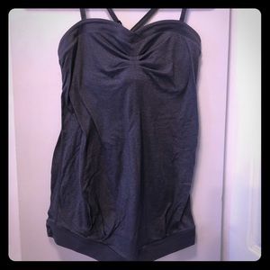 Gray lululemon tank